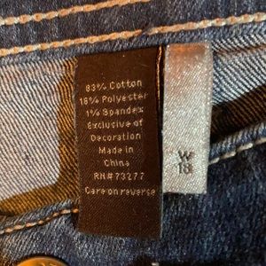 Apt9 bootcut size 18 inseam 30”